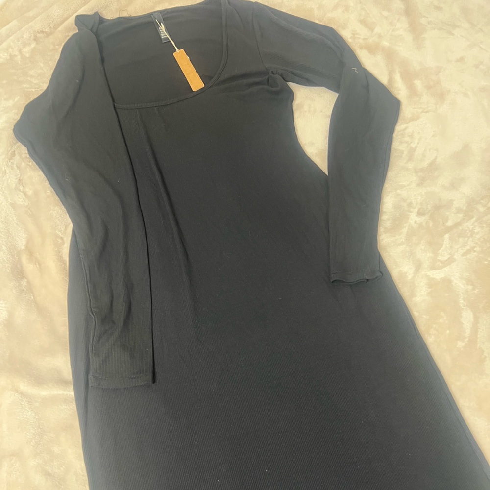 NWT Skims long sleeve maxi dress-2x